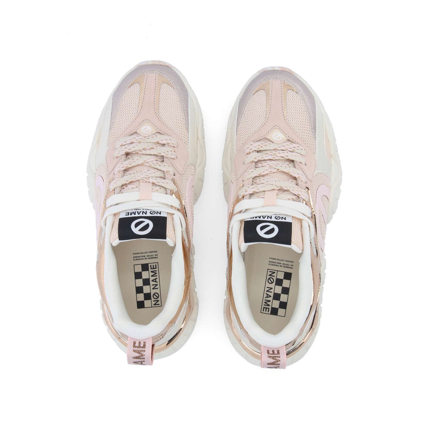 KRAZEE RUNNER W - KNIT/STAMP/SDE - ROSA/ORO